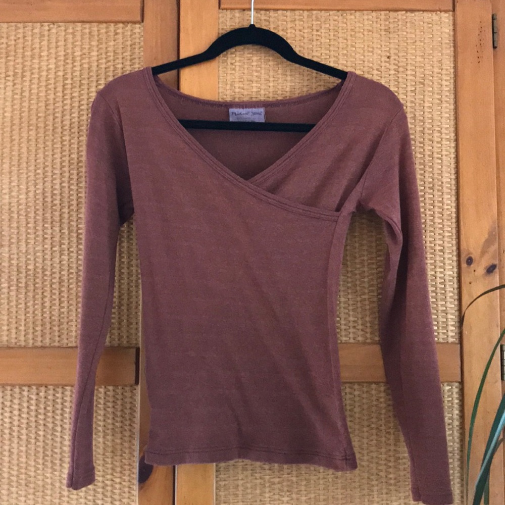 Michael Stars copper shirt one size fits all